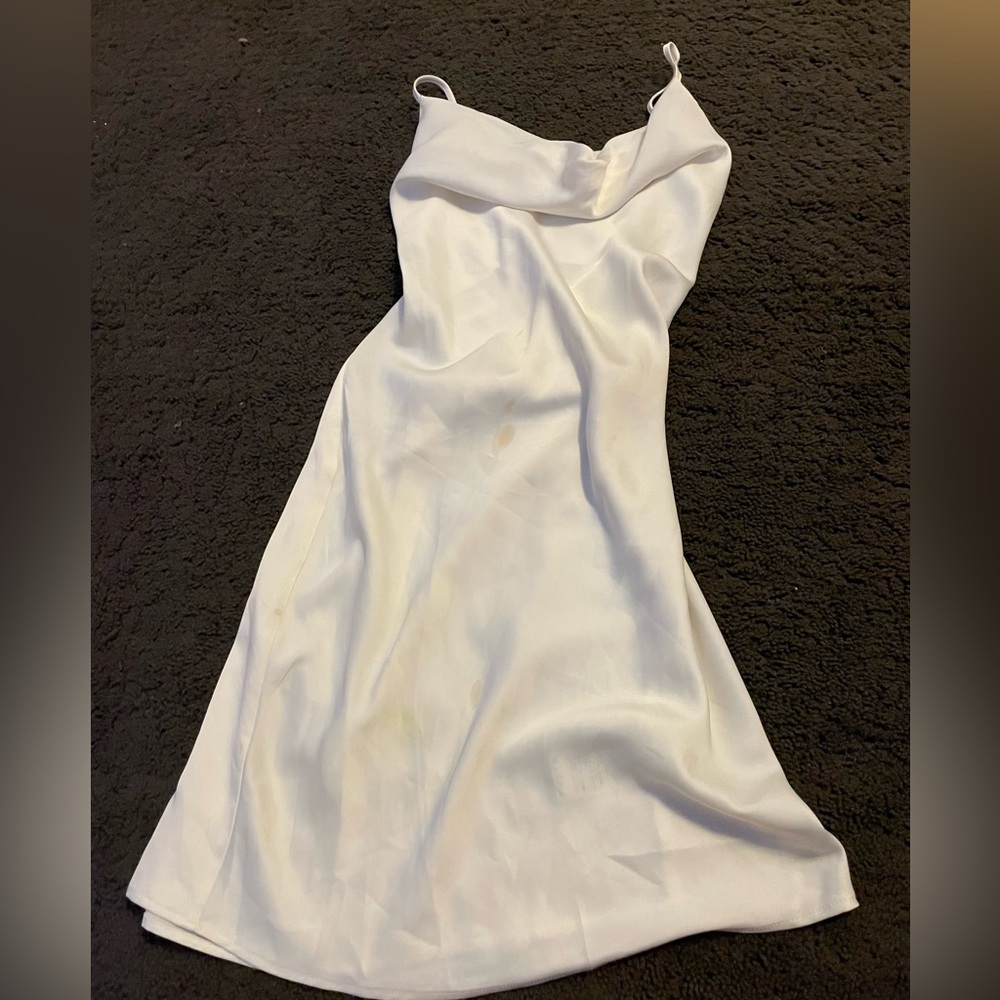 White urban outfitters slip dress